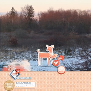 Deer! Noted