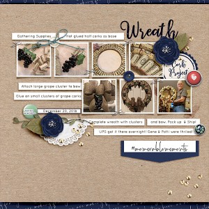 Cork Wreath