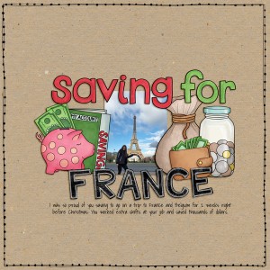 Saving for France
