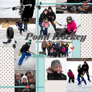 Family Pond Hockey