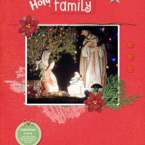 January 1: Blind Scrap - Holy-Family