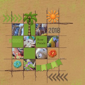 January 3-Grid Page- Rose Parade