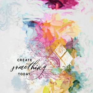 Create something today