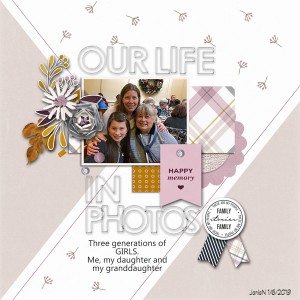 Our Life In Photos - January challenge