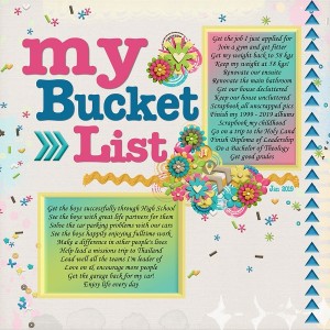 January 7 The Bucket List
