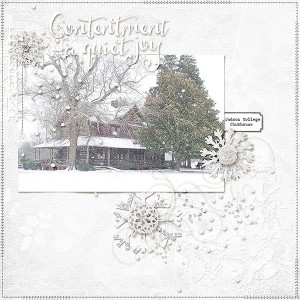 MOC 7- Day 9- White on White- Quiet Contentment