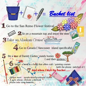 Day 7 Bucket List