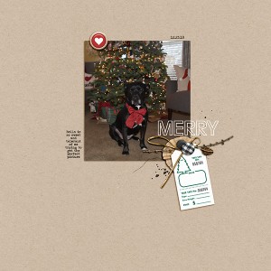 MOC 1 Christmas Dog