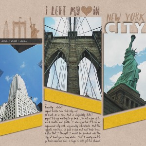 I Left My Heart In New York City