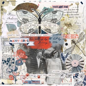 January 2019 Mixed media challenge