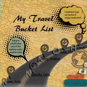 My Travel Bucket List
