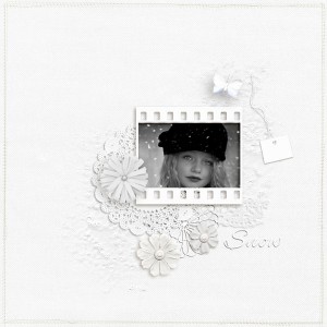 Snow MOC day 9 - White on White