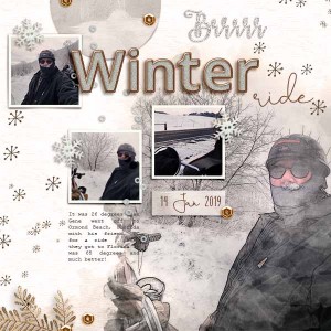 Winter Ride (MOC7 Day 16 simple template)