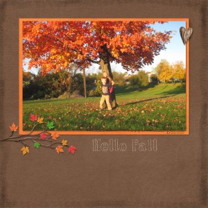 January 15-Painted Edges {Hello Fall}