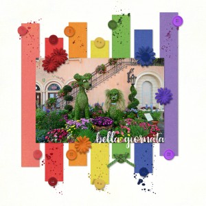 January 17-Rainbow Page {bella giornata}
