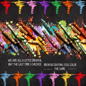 Rainbow Crayons