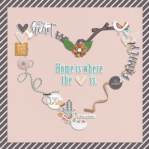 home is...  -elements on a path