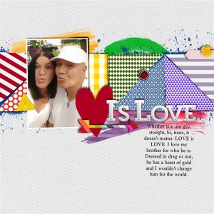 MOC7 Day 17 Rainbow LOVE is LOVE