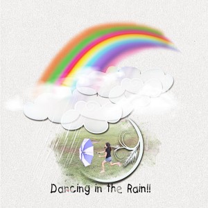 MOC7 Day17 - The Rainbow Page challenge- Dancing in the rain