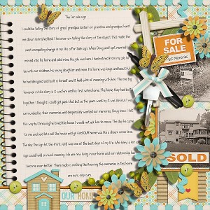 MOC Day 20 Journaling (The For Sale sign)
