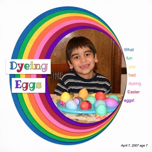 January 17:  The Rainbow Page Challenge