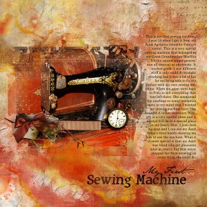 MOC7 January 20: Storytelling - MyFirst Sewing Machine