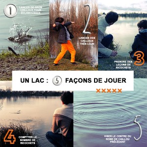 one lake : five ways to play