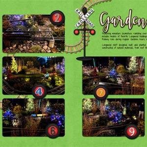 MOC Day21-Using Numbers to Playfully Present a List - Longwood Gardens Trains