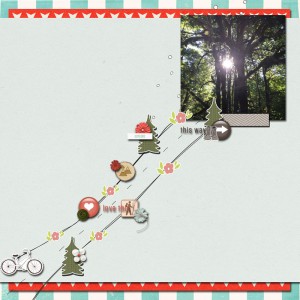 Elements-on-a-path