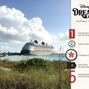 MOC2019 - Day 21: Disney Dream Itinerary