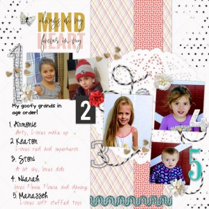 January 21: Using Numbers to Playfully Present a List
