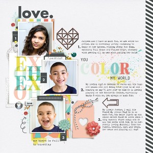 You Color My World