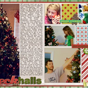 December Daily 2011 Deck the Halls