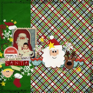 First Visit with Santa