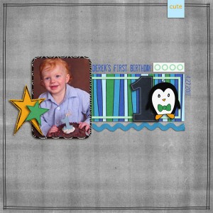 Derek's First Birthday