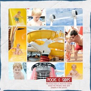 Disney Cruise Pools and Slides