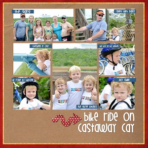 Disney Cruise: Bike Riding on Castaway Cay