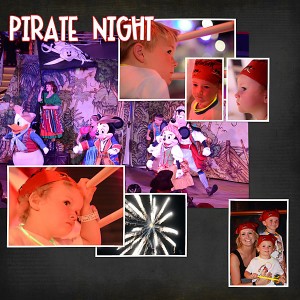 Disney Cruise Pirate Night