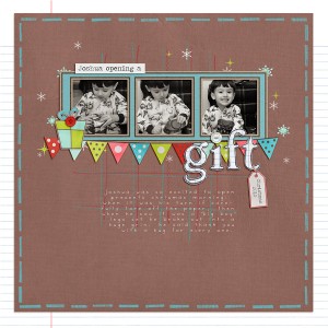 Opening a Gift