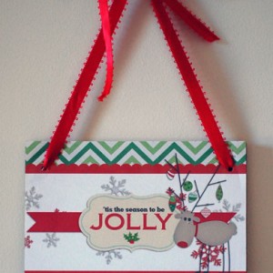 Christmas Card Holder