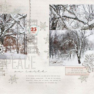Christmas snow