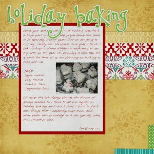 Holiday Baking