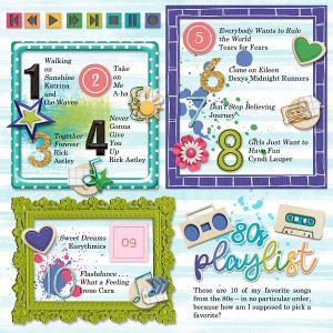 January 21:  Using Numbers to Playfully Present a List