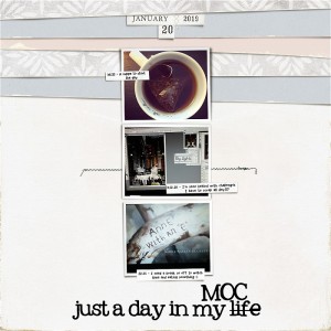A Day (jan 20) In My MOC