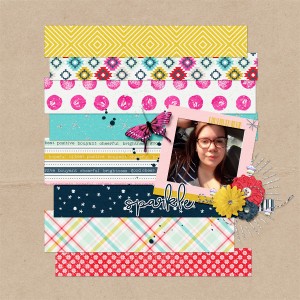 January 23 - Playing With Paper Strips