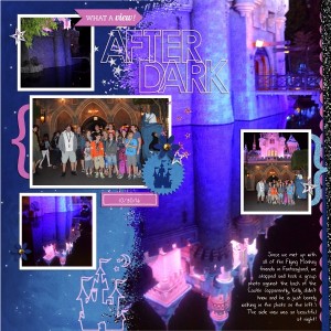 MOC Day 19 Disney Castle After Dark