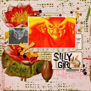 MOC7 Day 26- Silly Girl