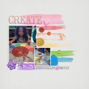 Create (MOC7 - Day 17 - The Rainbow Page)