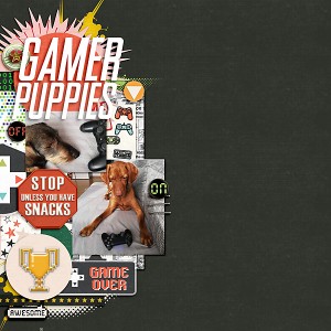 Gamer Puppies - Combine Two Templates