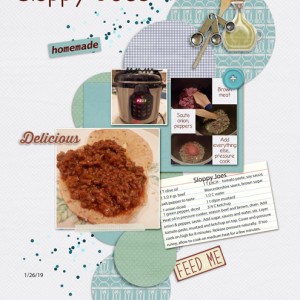 January 28: Combine Two Template - Sloppy-Joes